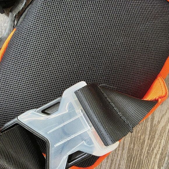 Air Jordan OG MVP Hip Bag Fanny Pack Orange Black Zippers Buckle Retro Brand New - Picture 8 of 14